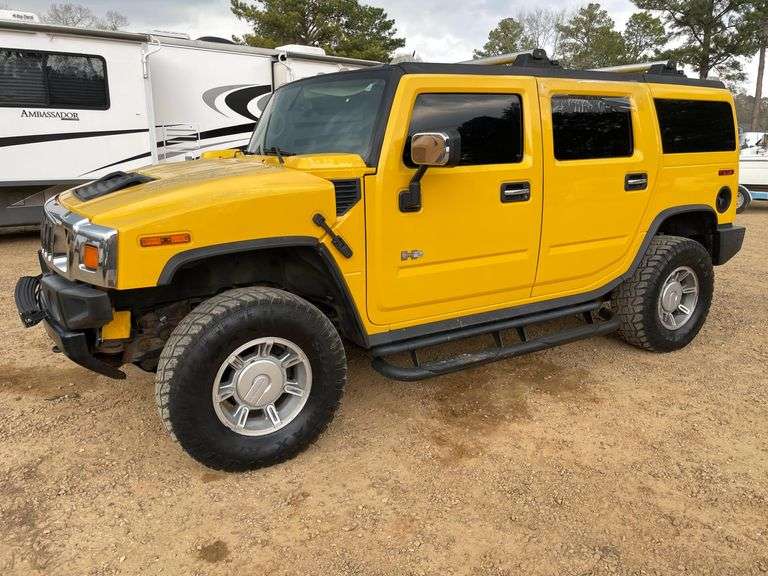 2003 American General Hummer H2 4 Door 4x4 SUV (189,994 Miles)