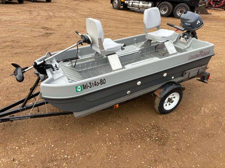 Mini Buster Boat W/ Boat Trailer