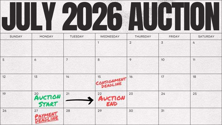July 2026 Government / Contractor Surplus Auction