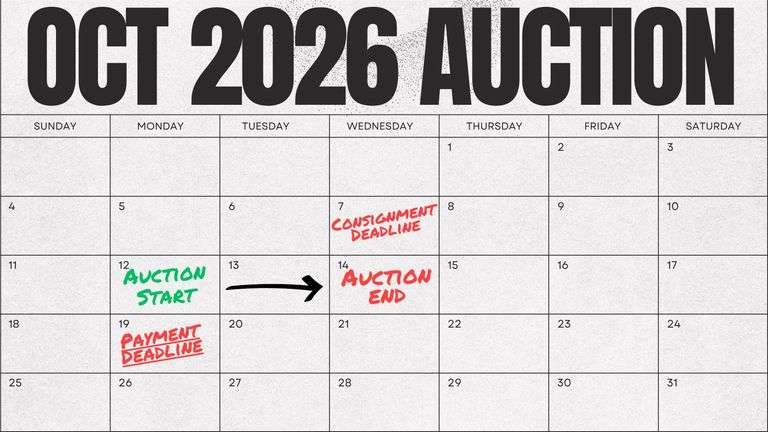 October 2026 Government / Contractor Surplus Auction