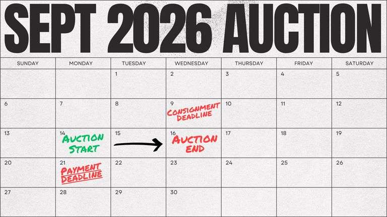 September 2026 Government / Contractor Surplus Auction