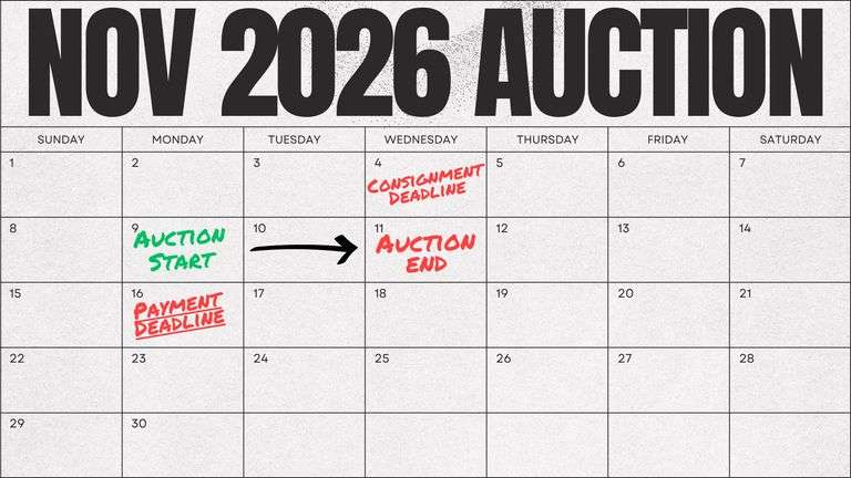 November 2026 Government / Contractor Surplus Auction