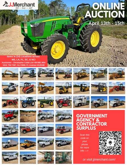 April Auction Flyer