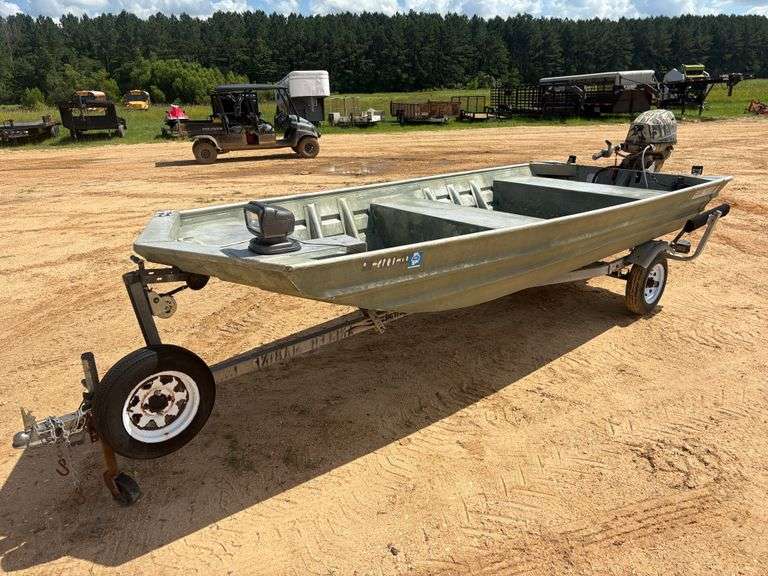 2000 Southfork Aluminum Skiff W/ Yamaha 25HP