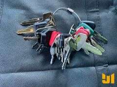 (UNUSED) SET OF (24) MISC EQUIPMENT KEYS