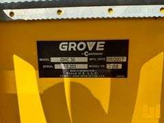 2018 GROVE GHC30 CRAWLER CRANE SN: 30.5.203