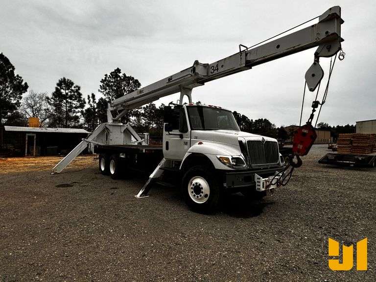 2007 INTERNATIONAL 7400SBA ALTEC 18 TON BOOM TRUCK VIN: 3HTWGAAR57N426845