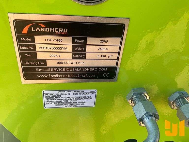 UNUSED 2025 LANDHONOR LDH-T460 STAND ON MULTI TERRAIN LOADER SN: 25010705033YM