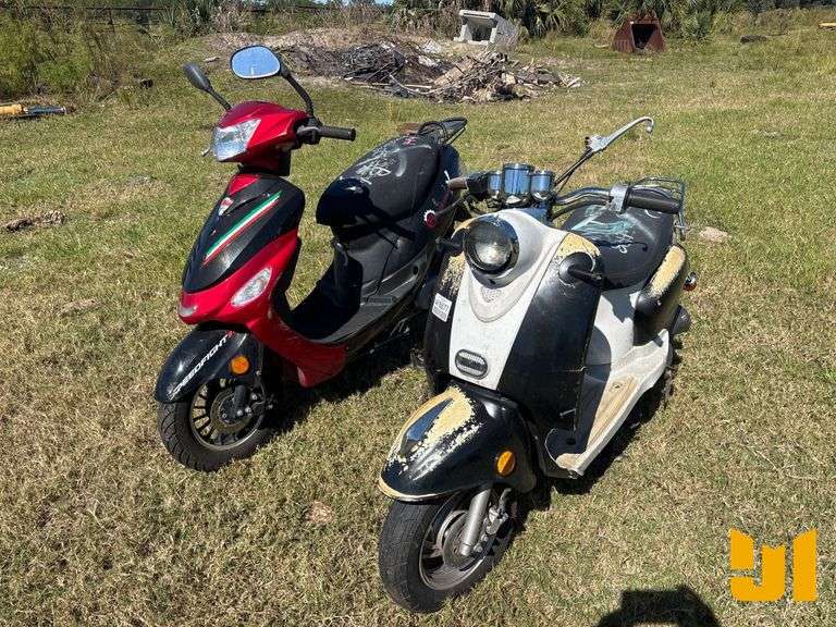 QTY (2)SCOOTER