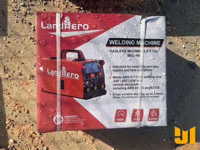 UNUSED 2025 LANDHERO MIG-140 140 AMP PORTABLE WELDER