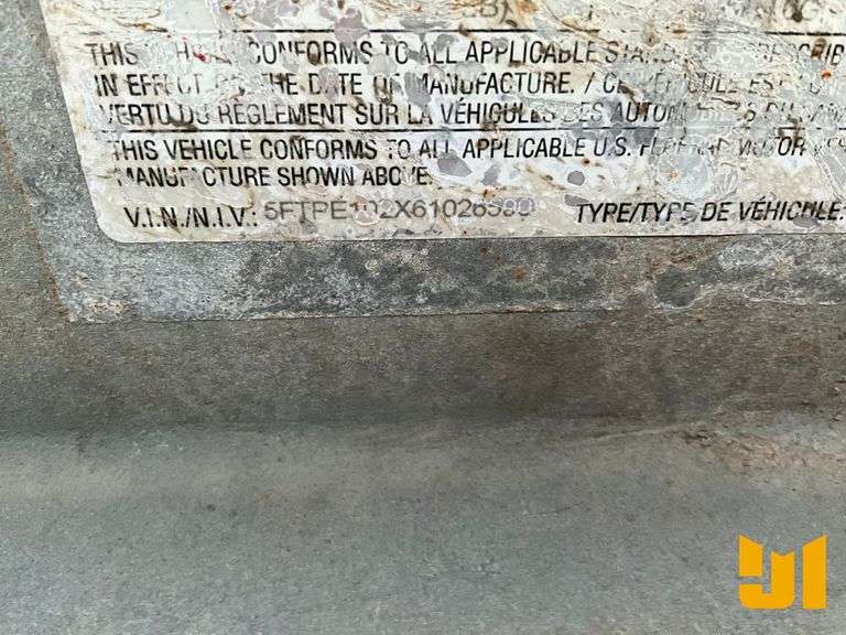 2006 FELLING TRAILER TAG A LONG EXTENDABLE POLE TRAILER VIN: 5FTPE102X61026590