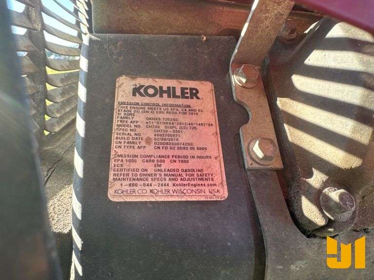 2016 LINCOLN CH730-3301 250 AMP PORTABLE WELDER SN: 4603700871