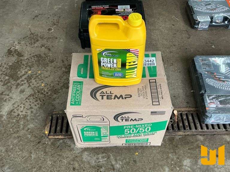 ALL TEMP ALL TEMP 50-50 ANTIFREEZE+COOLANT