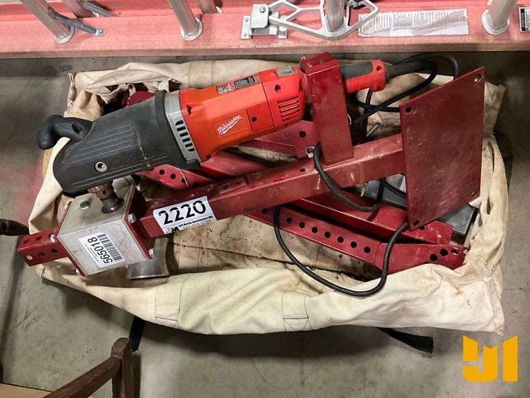 HEAVY DUTY 1/2” MILWAUKEE SUPER HAWG W/ MAXIS CABLE PULLER
