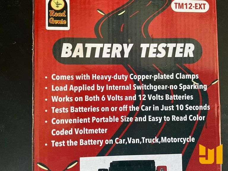 UNUSED READ GENIE TM12-EXT BATTERY TESTER