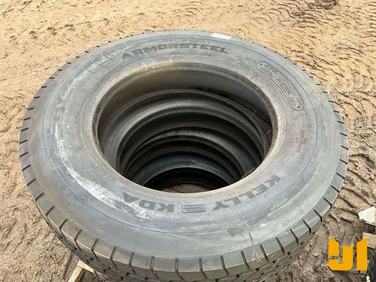 (4) 285/75R24.5 TIRES