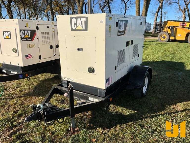 2012 CATERPILLAR XQ30-8 TRAILER MOUNTED GENERATOR SN: PGBE01337