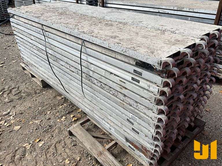 (30) 10’ X 19” ALUMINUM SCAFFOLD PLATFORMS
