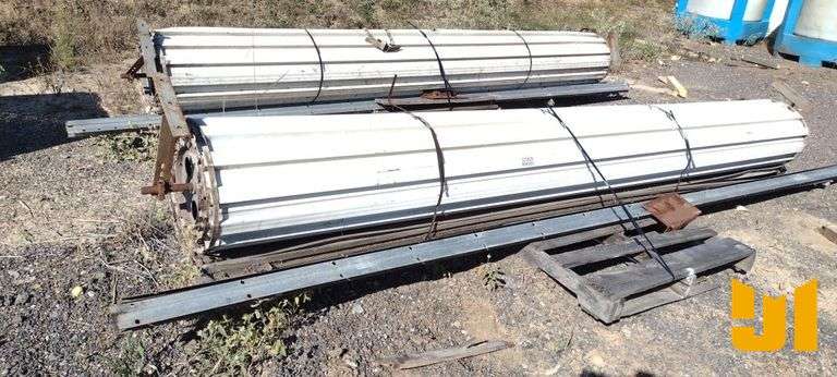 QTY (2) 12FT OVERHEAD SHOP DOORS