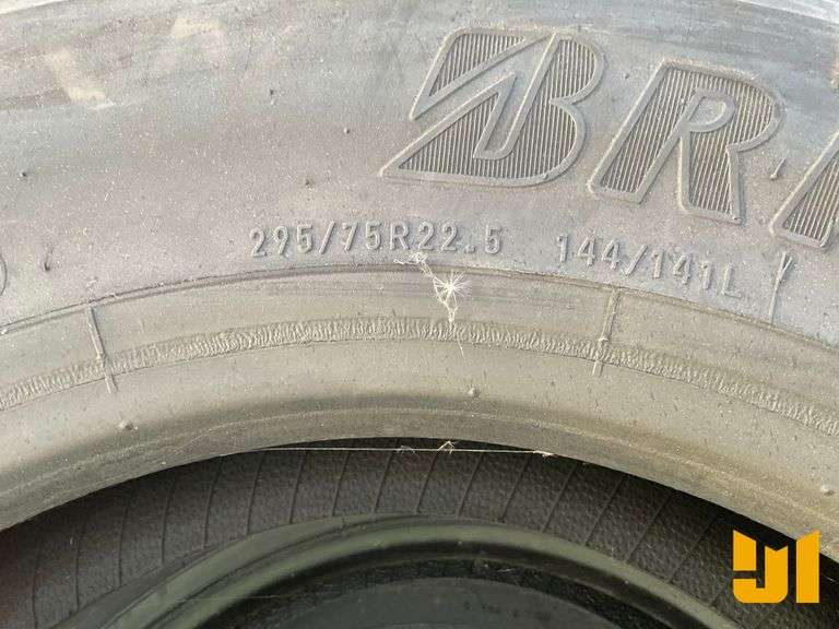 (4) 295/75R22.5 TIRES