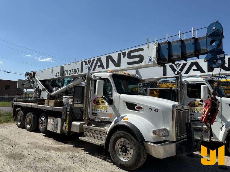 2021 PETERBILT 567 MANITEX 45 TON BOOM TRUCK VIN: 1NPCX4EX8MD709806