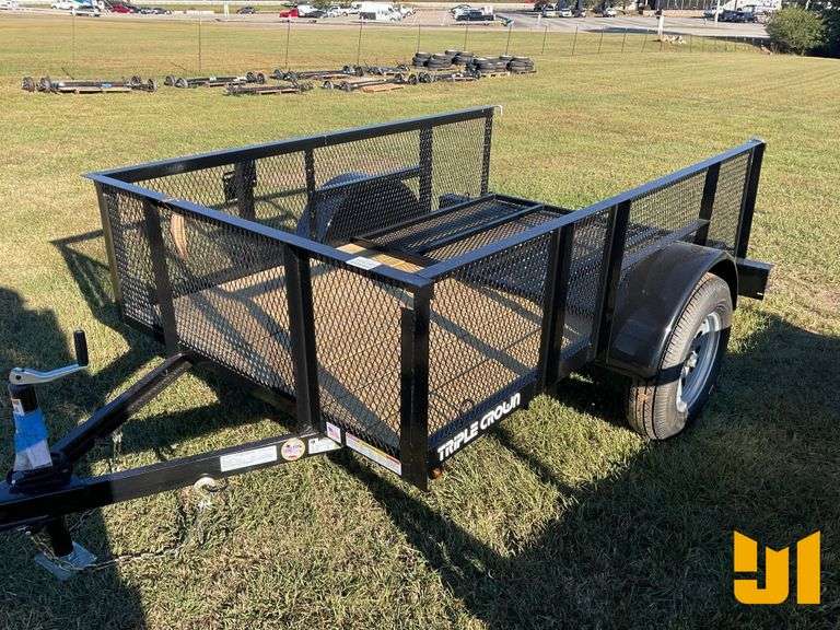 UNUSED 2026 TRIPLE CROWN TRAILERS, INC TRIPLE CROWN TRAILERS, INC UTILITY TRAILER 5'X8' VIN: 1XNBU08