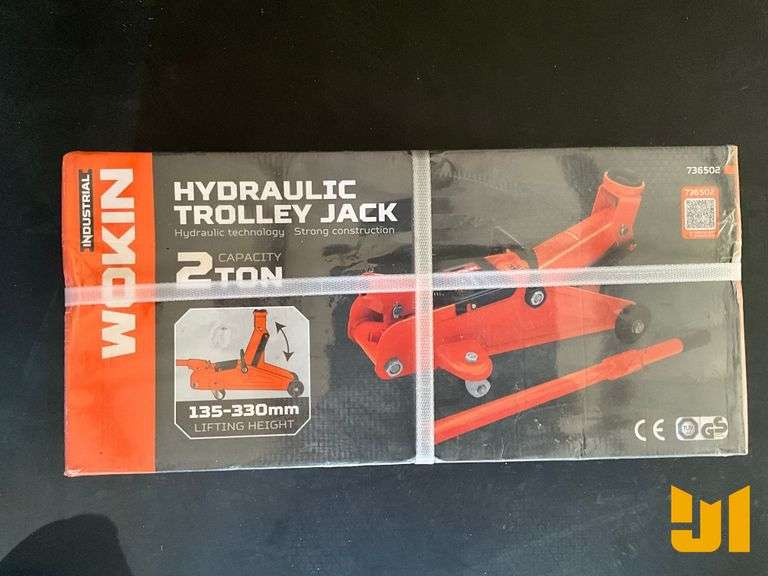 WOKIN 2 TON HYDRAULIC TROLLEY JACK