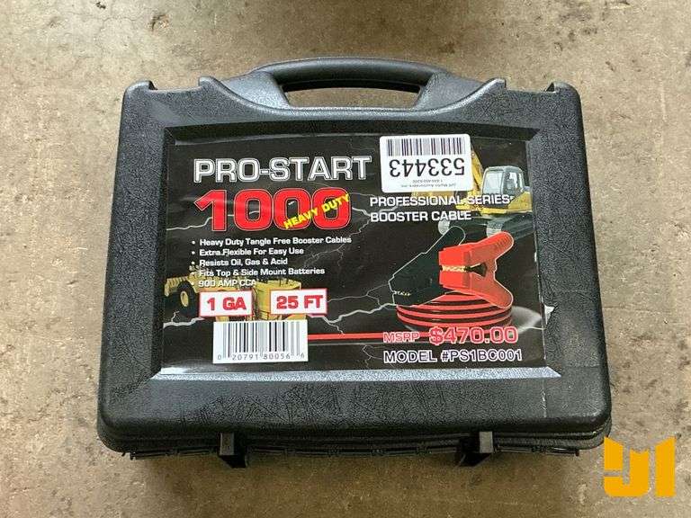 PROSTART BOOSTER CABLES PROSTART 1000 HEAVY DUTY BOOSTER CABLES