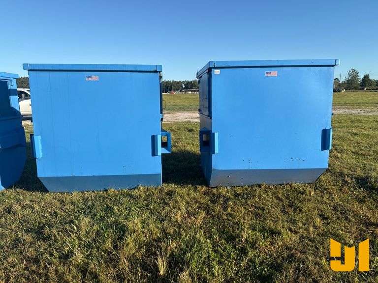 FRONT LOADER DUMPSTER QTY (2)