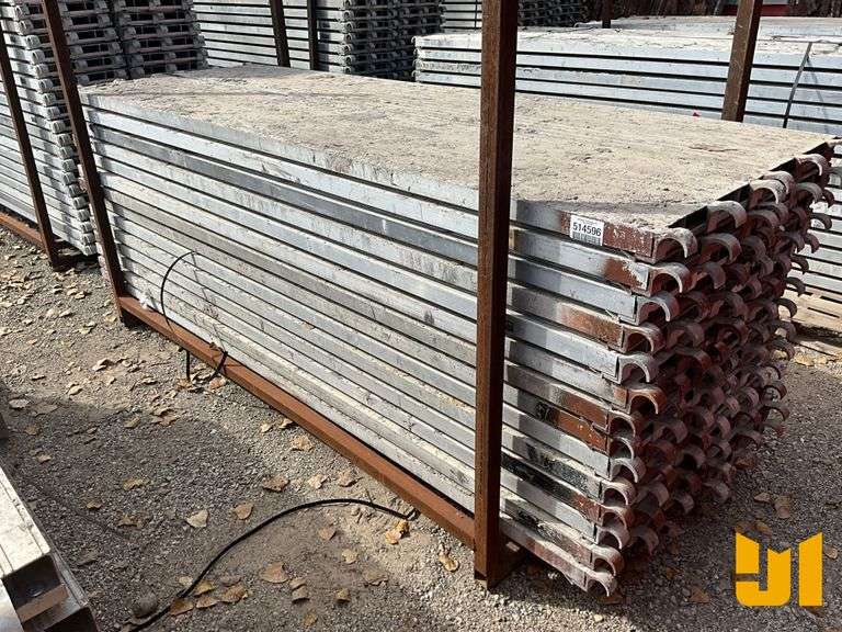 (28) 10’ X 19” ALUMINUM SCAFFOLD PLATFORMS