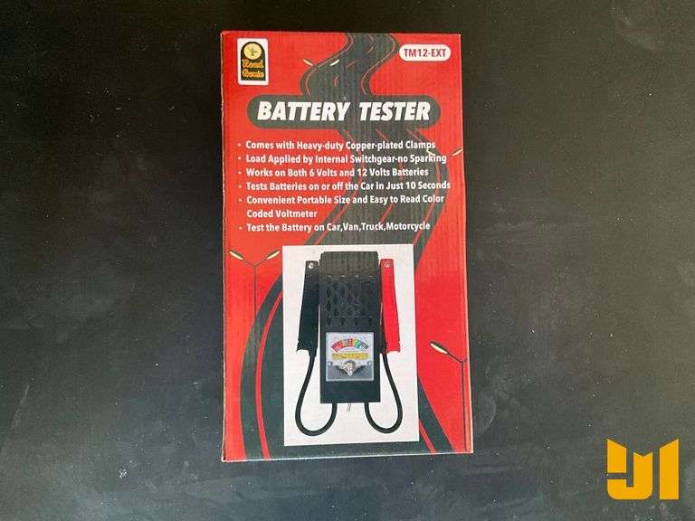 UNUSED READ GENIE TM12-EXT BATTERY TESTER