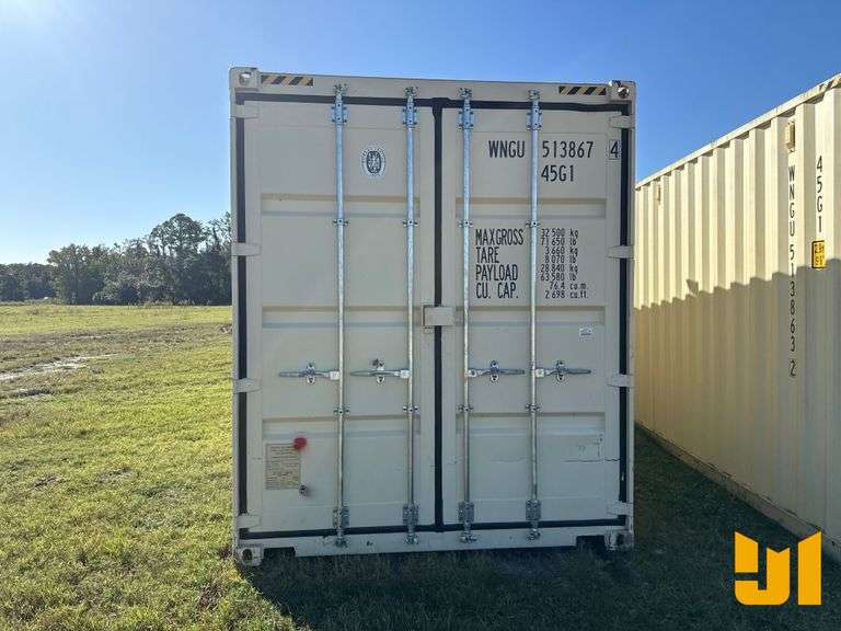 2023 40' HIGH CUBE CONTAINER SN: WNGU5138674
