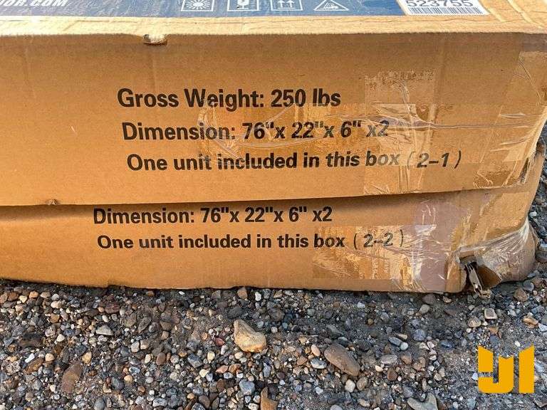 LANDHONOR MS-1010 STEEL CARPORT W/ ENCLOSED SIDEWALLS