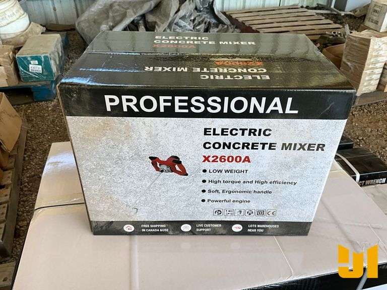 UNUSED X2600A CONCRETE MIXER