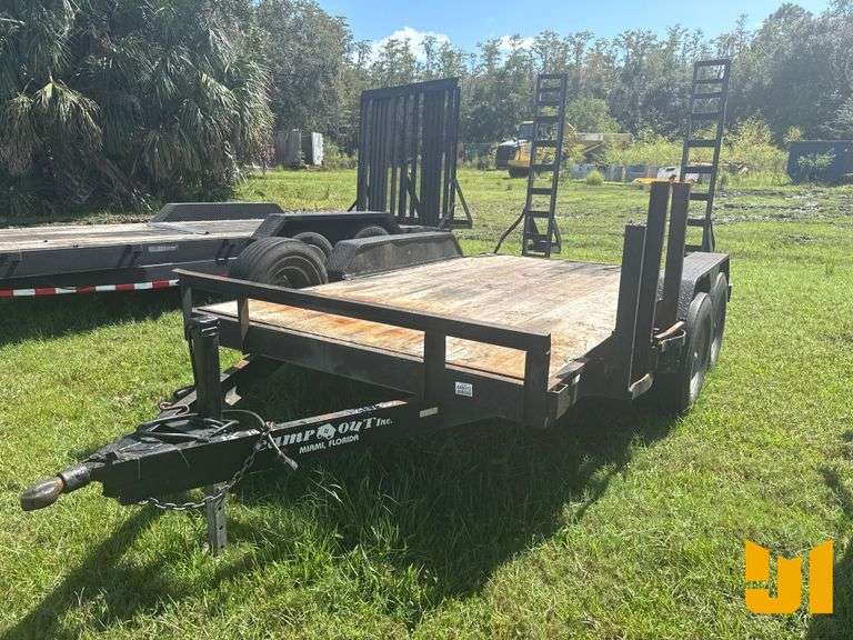 UTILITY TRAILER 8'X16' VIN: 154DH12205T005662