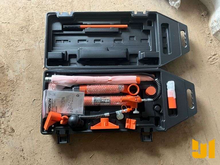 UNUSED WORKIN PORTABLE HYDRAULIC EQUIPMENT KIT