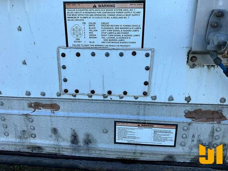 2012 GREAT DANE TRAILERS 53'X102" VAN TRAILER VIN: 1GRAP0623CT564209