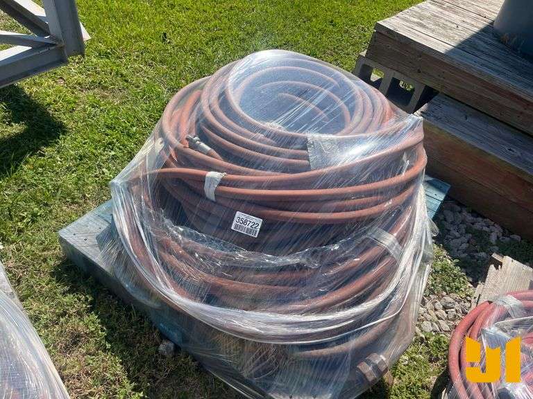 QTY OF (10) 3/4 IN. X 50 FT AIR HOSES