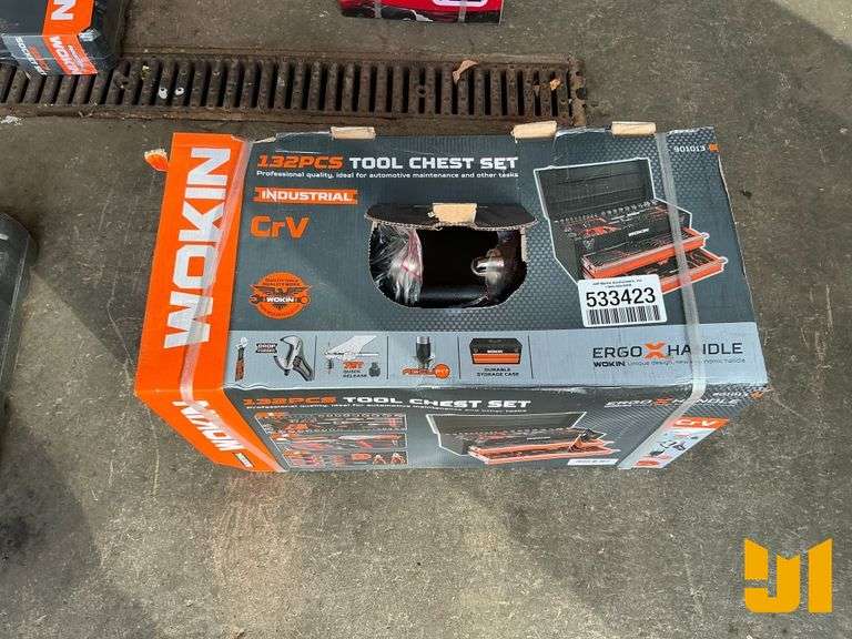 WOKIN TOOL SET 132 PCS TOOL CHEST