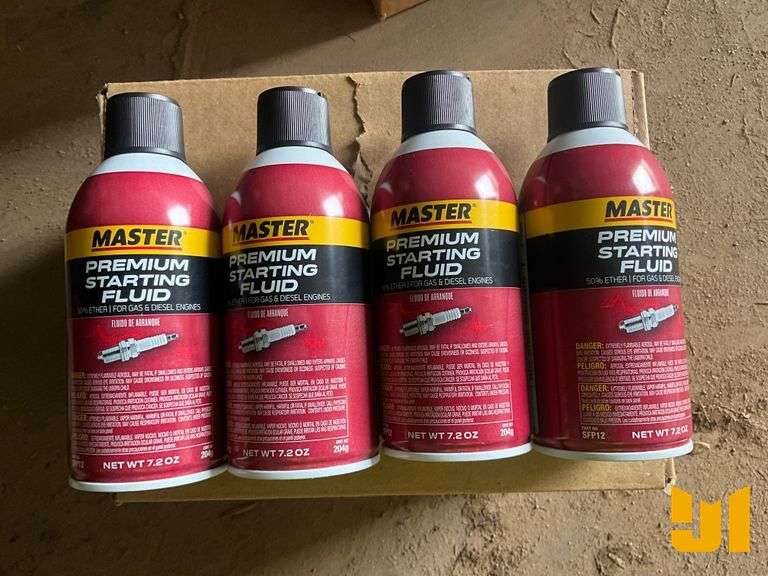 (4) CANS OF 7.2OZ PREMIUM STARING FLUID