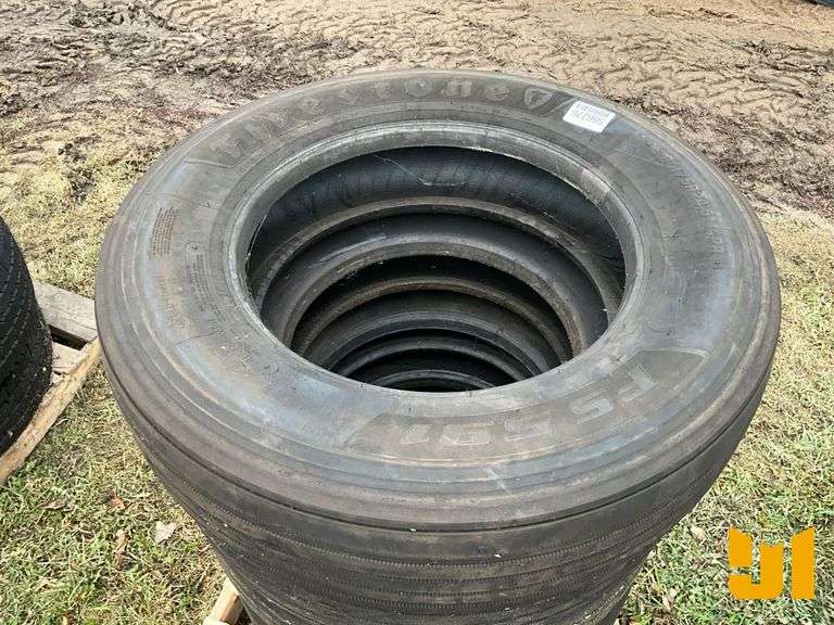 (3) 11R22.5 TIRES, (1) 285/75R24.5 TIRE