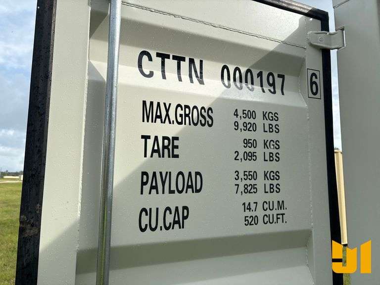 2025 CTTN 10'  CONTAINER SN: CTTN0001976