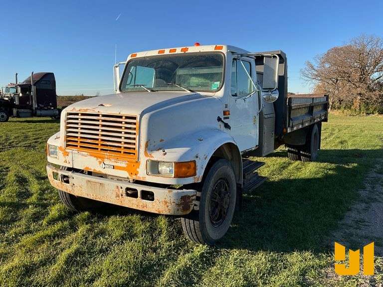 1991 INTERNATIONAL 4700 SINGLE AXLE DUMP TRUCK VIN: 1HTSCNEP7MH307629