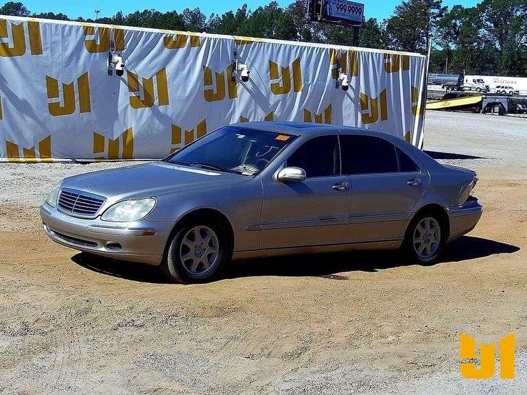 2000 MERCEDES-BENZ S-CLASS VIN: WDBNG75J5YA116584 2WD