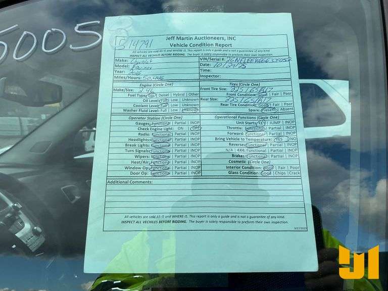 2016 CHEVROLET EQUINOX VIN: 2GNFLEEK6G6339752 AWD