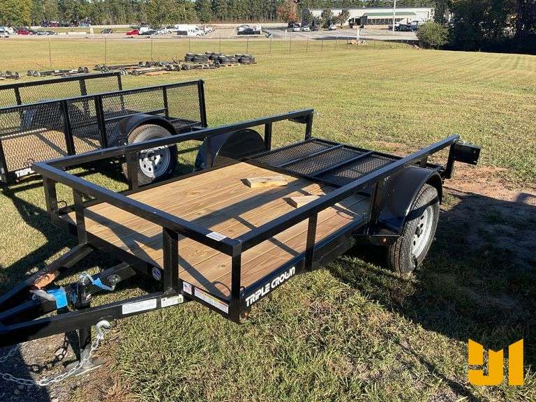 2025 TRIPLE CROWN TRAILERS INC TRIPLE CROWN TRAILERS INC UTILITY TRAILER 5'X10' VIN: 1XNDU1018T20450