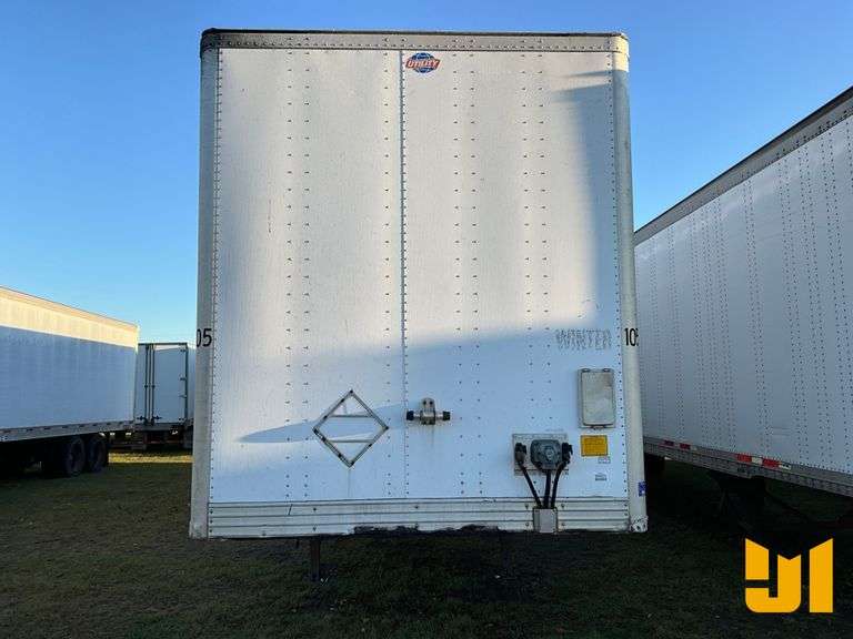 2008 UTILITY TRAILER MANUFACTURER VS2DX 53'X102" VAN TRAILER VIN: 1UYVS25358P363901