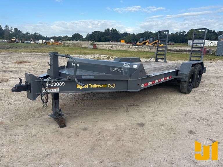 2025 BIGFOOT TRAILERS 14ET16 EQUIPMENT TRAILER 6'6"X14' VIN: 7T5BF1624SM003039