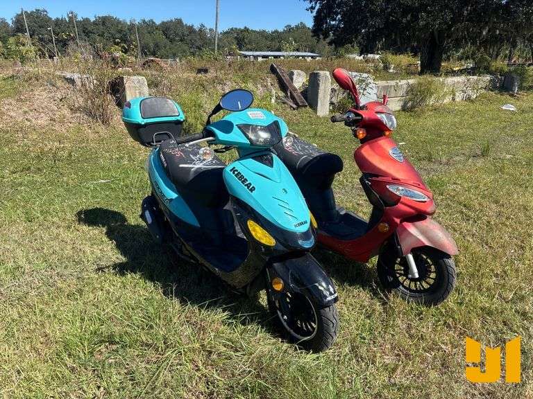 QTY (2)SCOOTER