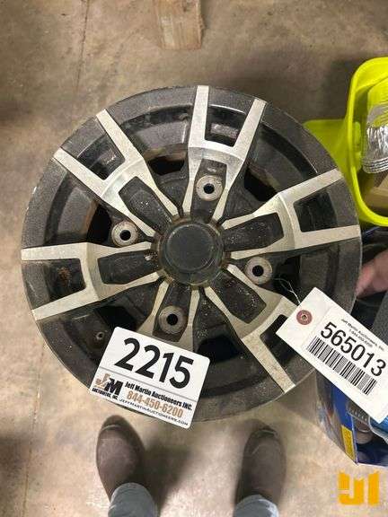 (4) ATV WHEELS, 4 LUG